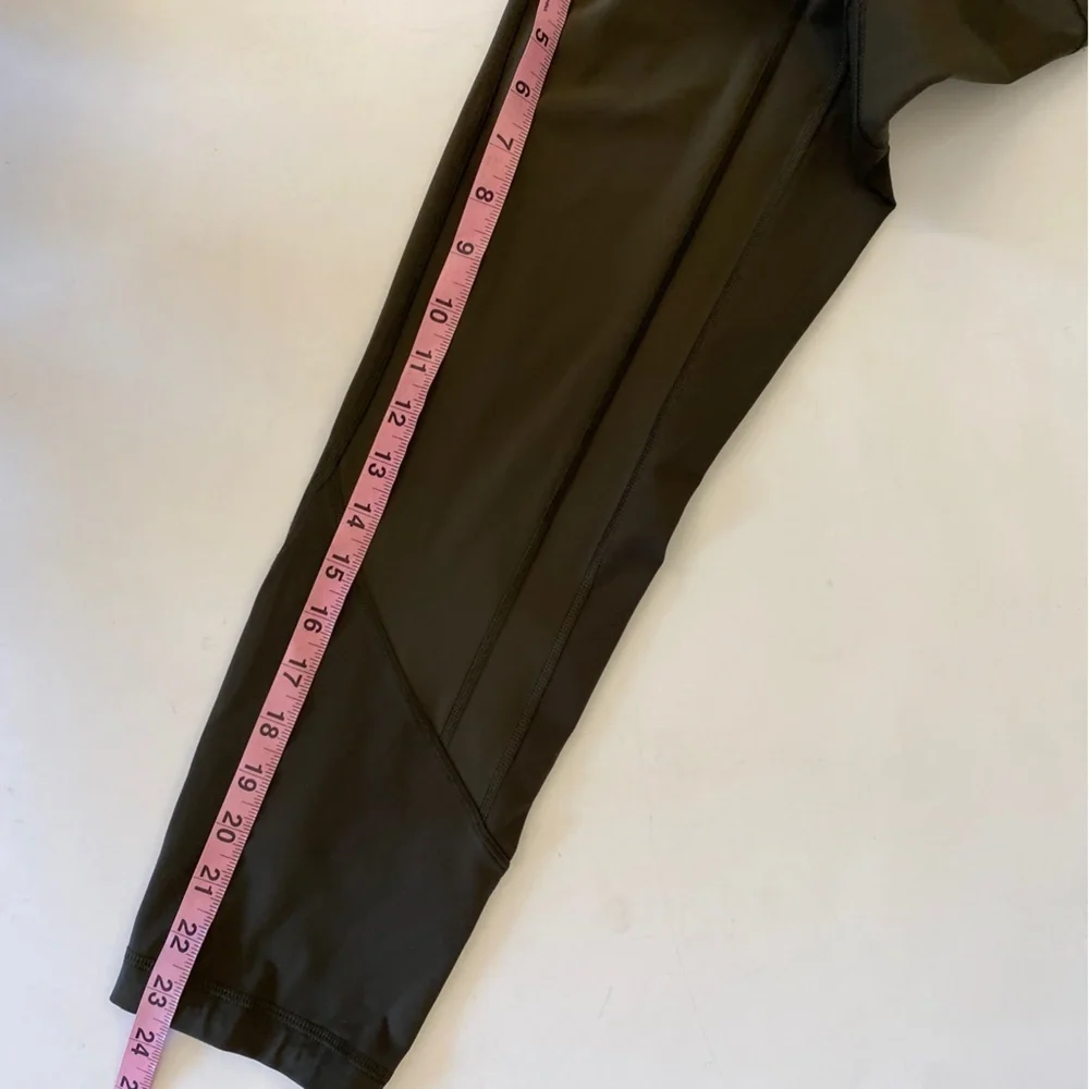 Lululemon || All The Right Places Crop 23” Sage Green 10‎